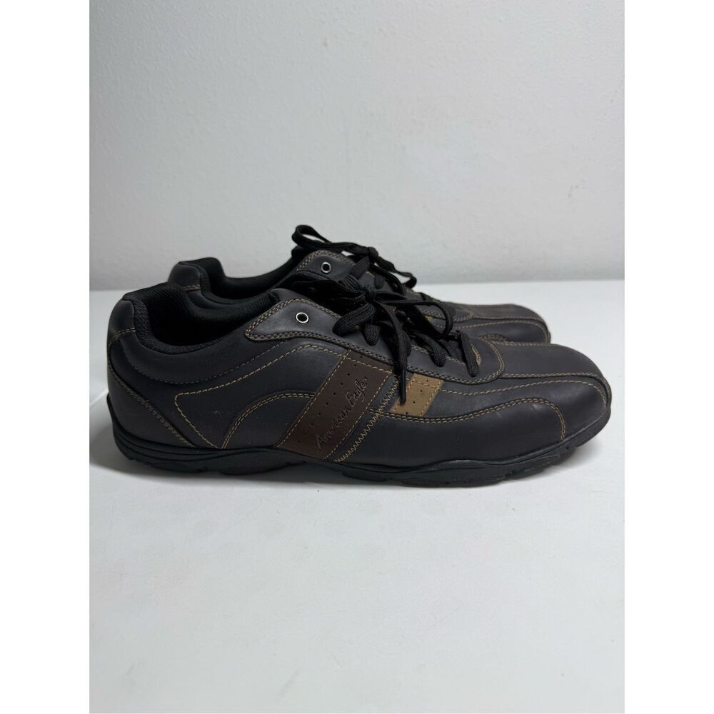 American Eagle Men's Gray Memory Foam Lace Up Casual Shoes Size 13